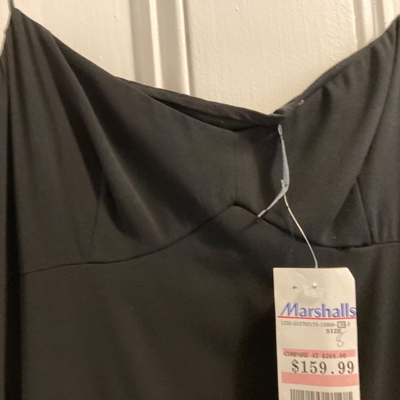 ELIE TAHARI BLACK SILK SPAGHETTI STRAP SLIP DRESS - NEW never worn! SALE! 2nd MD - Picture 6 of 12